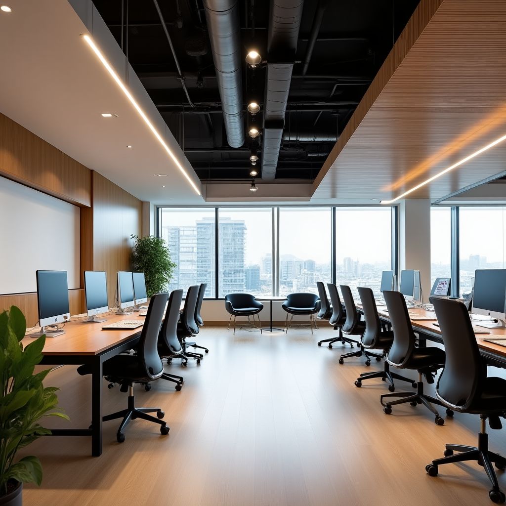 Modern Ofis Ana Çalışma Alanı